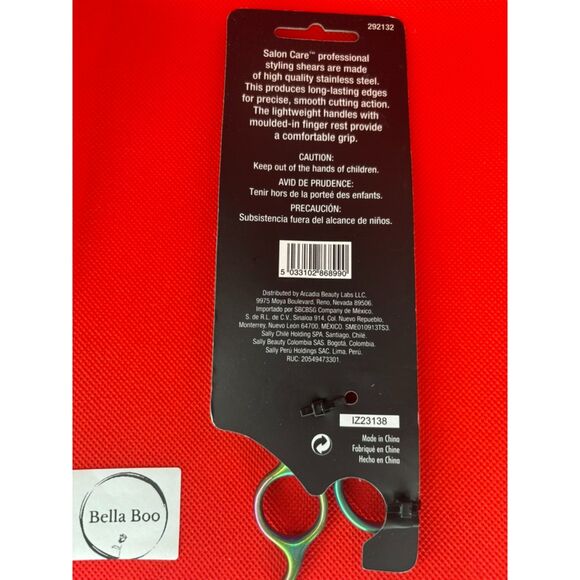 Rainbow Styling Shears 5.75 inches - Picture 3 of 3